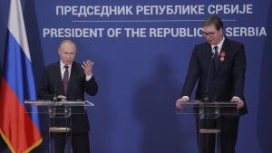 Владимир Путин в Сърбия