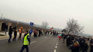 Протест винетки макак