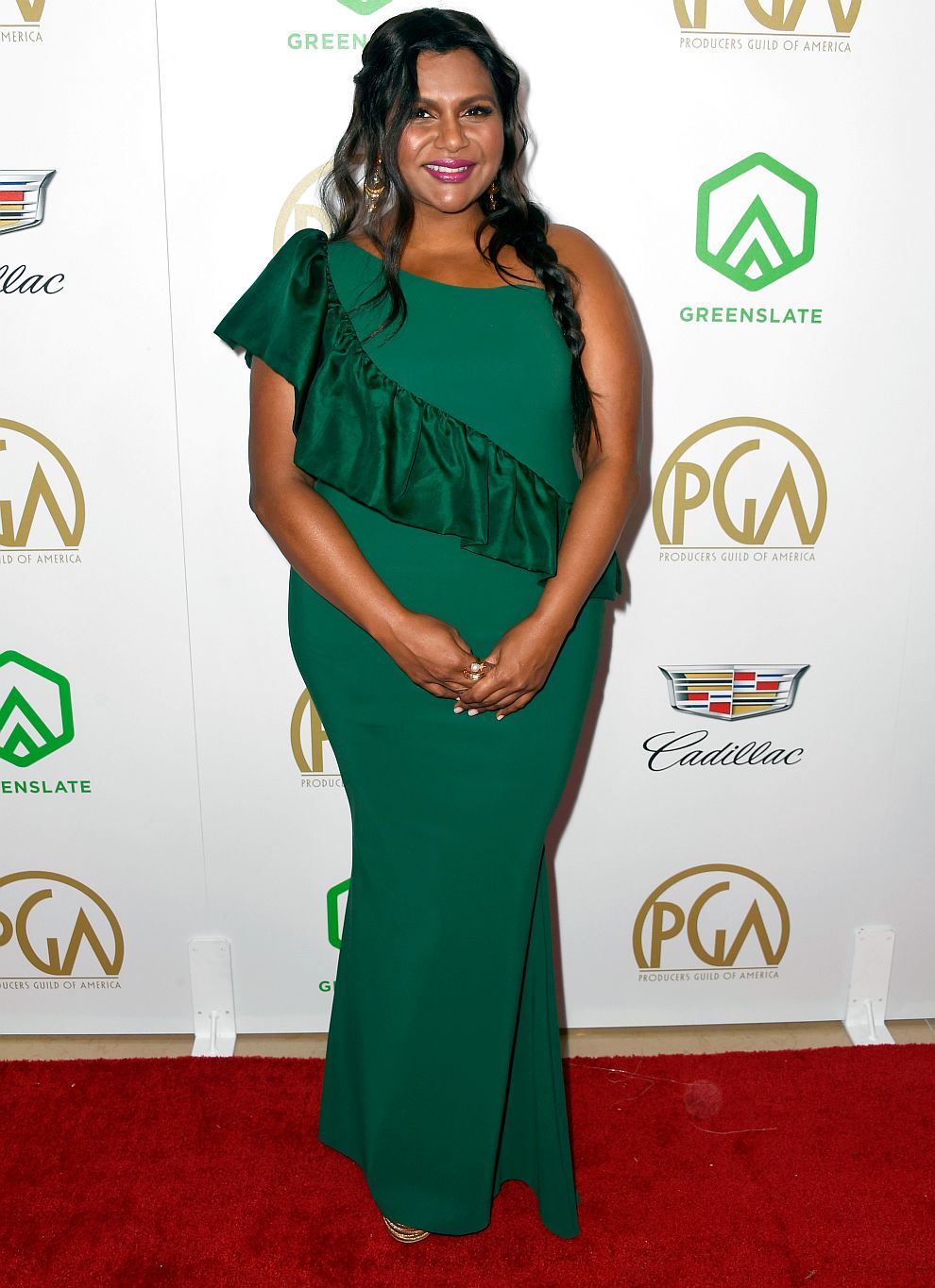 Минди Кейлинг на наградите на американската Гилдия на продуцентите