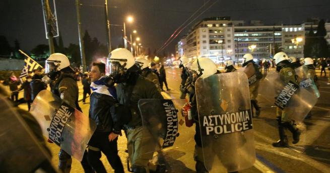 Гръцката полиция задържа 133 души заради прояви на насилие по