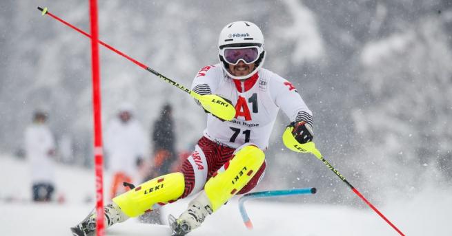 Българският скиор Алберт Попов завърши на шесто място в слалома