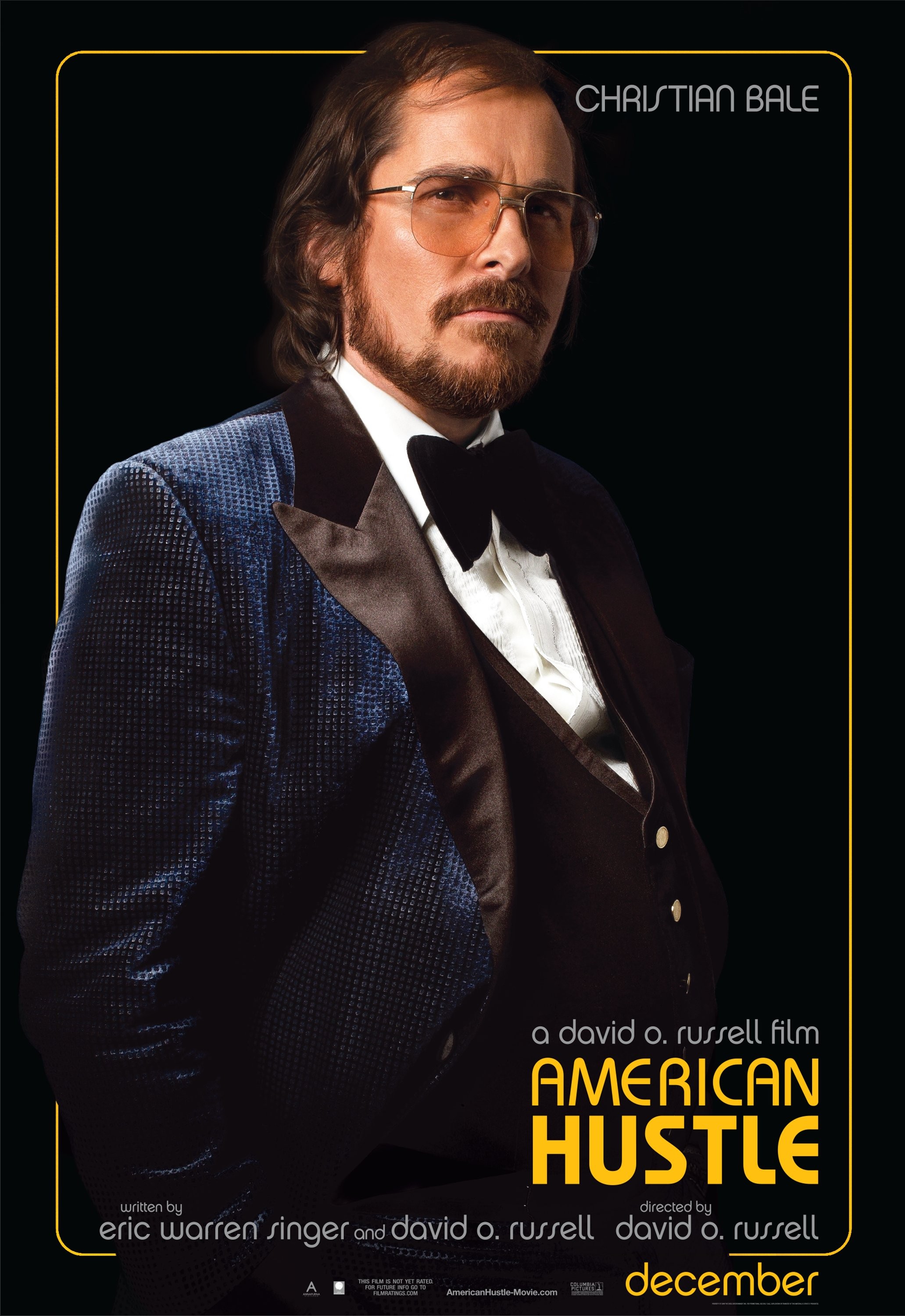 6. American Hustle / „Американска схема“ (2013) – Режисьор: Дейвид О. Ръсел; Участват: Крисчън Бейл, Ейми Адамс, Джереми Ренър