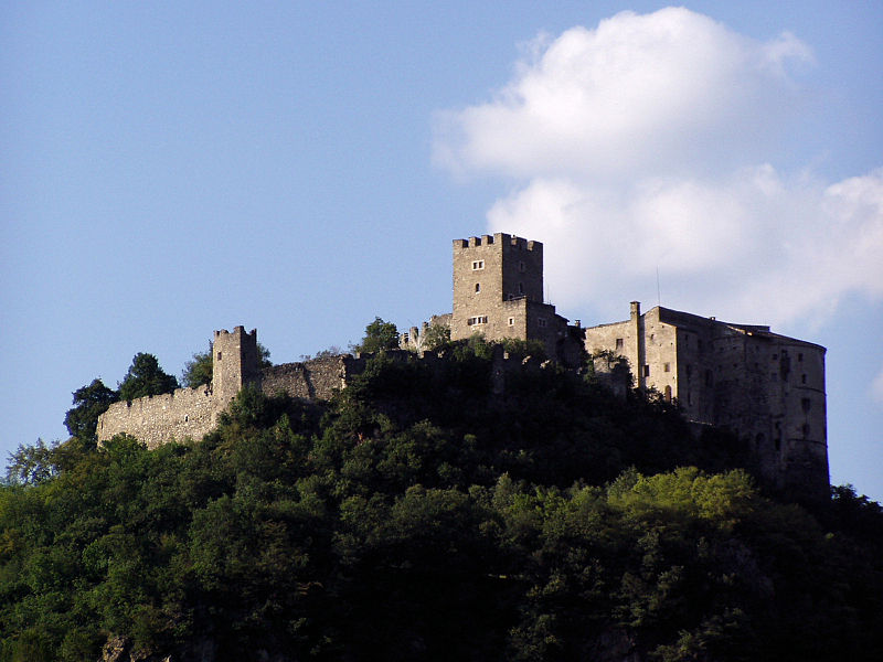 Замъкът Перджине, Трентино, Италия<br />
Построен от австрийски херцози през XIII в., замъкът Перджине в Трентино, Италия, се превръща в частна собственост през XX в. Алпийският замък е известен не само със своята добра локация в Северна Италия, на границата с Австрия и Швейцария, но и със своята изящна тронна зала и капелата Сан Андреа. Откакто съществува е посещаван от редица важни личности, сред които херцози, принцове, императори и доколкото е известно – средновековният художник Албрехт Дюрер.