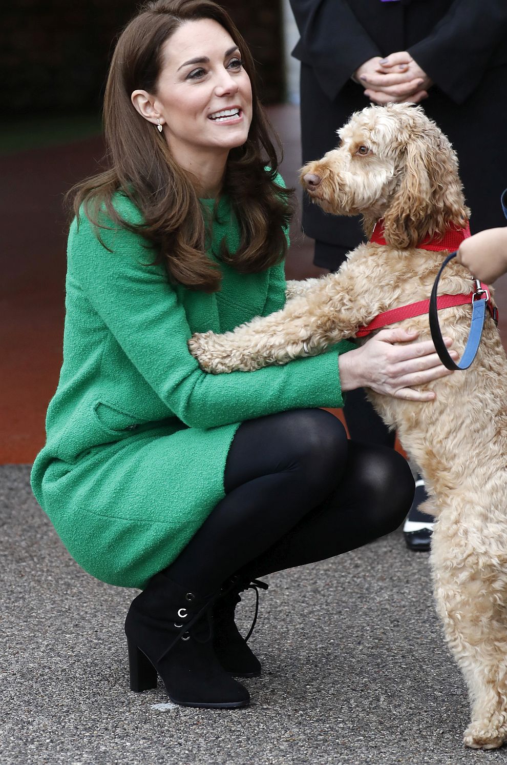 Херцогиня Катрин на посещение в лондонското начално училище „Лавендър“