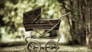 Жена открадна бебешка количка от вход на кооперация На записи