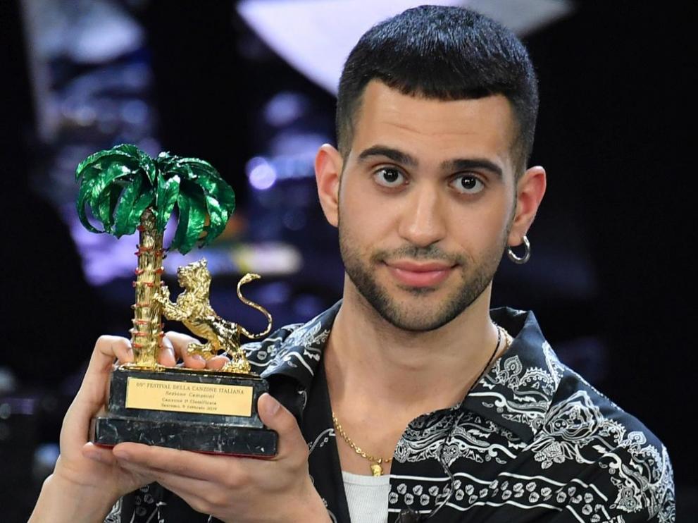 Големият победител на фестивала на италианската песен е роденият през 1992 г. Мамуд. Той победи с песента (Soldi) Пари.