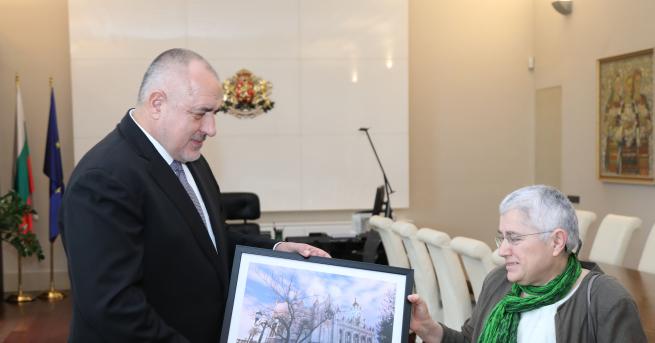 Министър председателят Бойко Борисов се срещна с архитекта Фикрие Булунмаз под