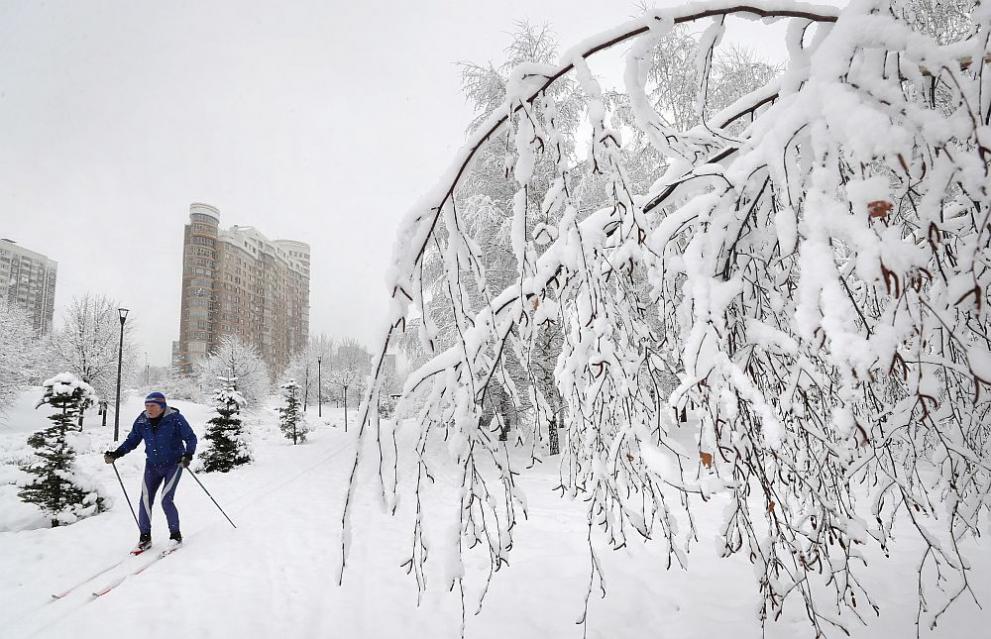  Москва сняг 