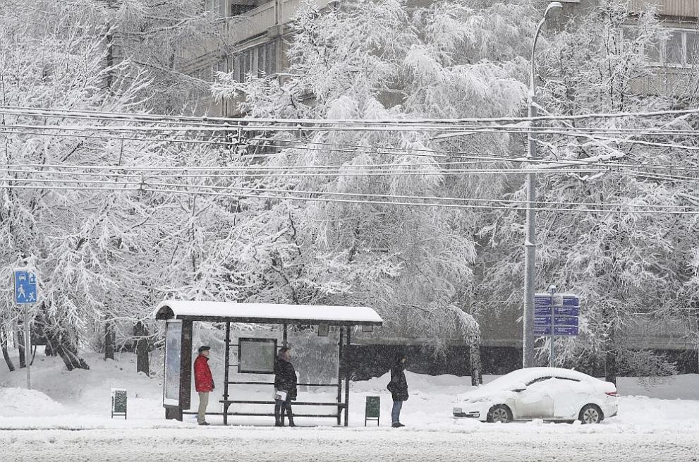  Москва сняг 