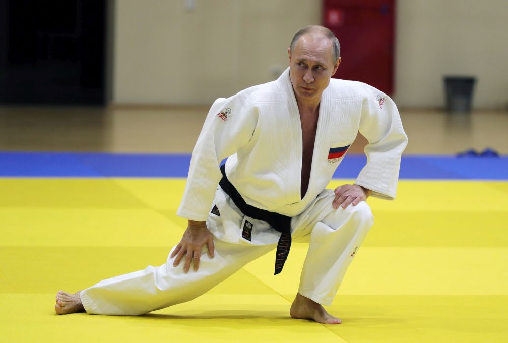 Владимир Путин джудо