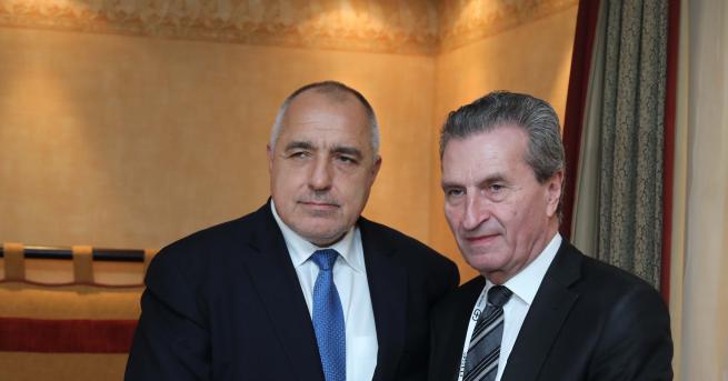 Министър председателят Бойко Борисов проведе двустранна среща с еврокомисаря по