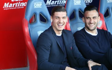 Феновете на Каляри се впечатлиха от уменията на Кирил Десподов