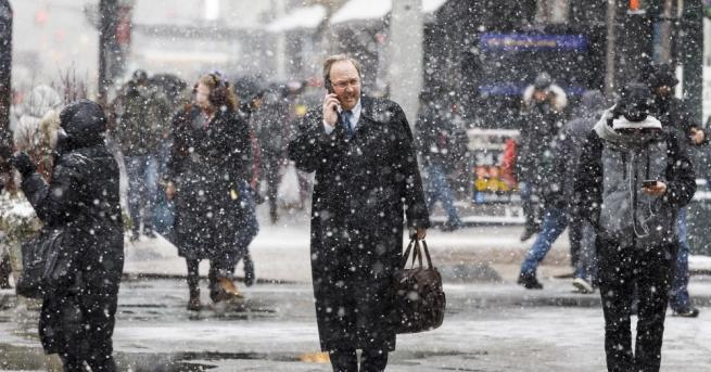 Зимната буря която премина през северозападните части на САЩ и