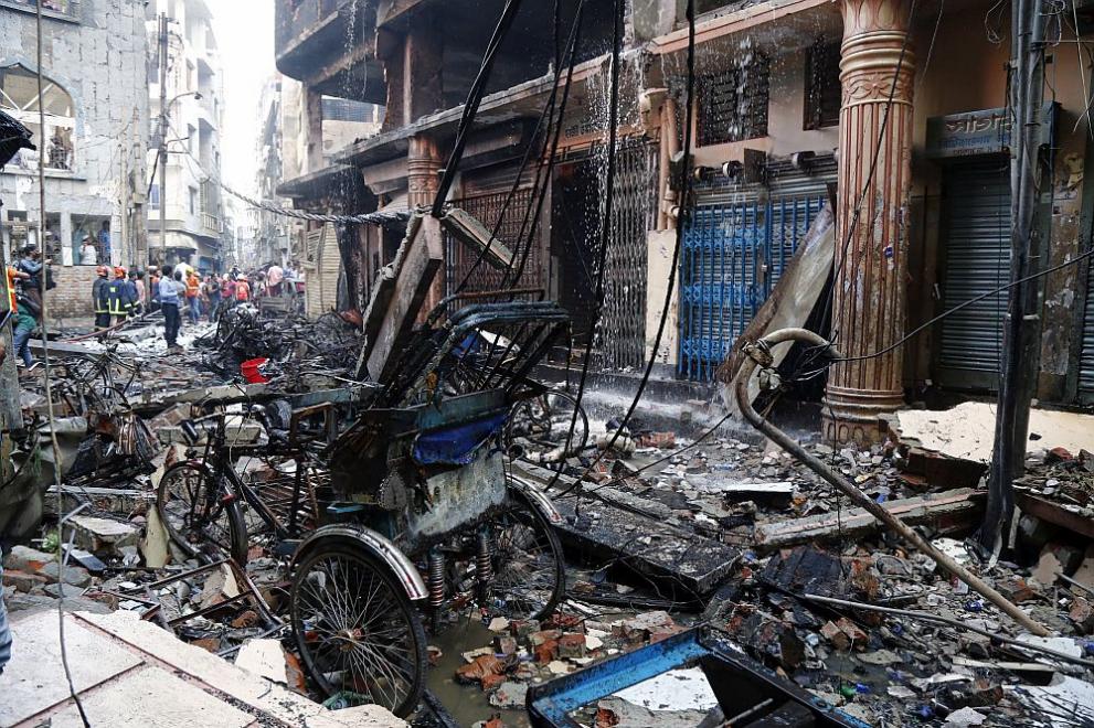  Бангладеш пожар починали 