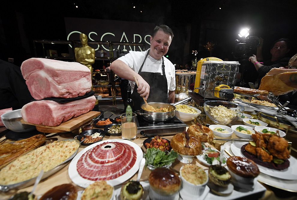 Звездният кулинар Волфганг Пук от 25 години гощава знаменитостите след церемонията за наградите Оскар