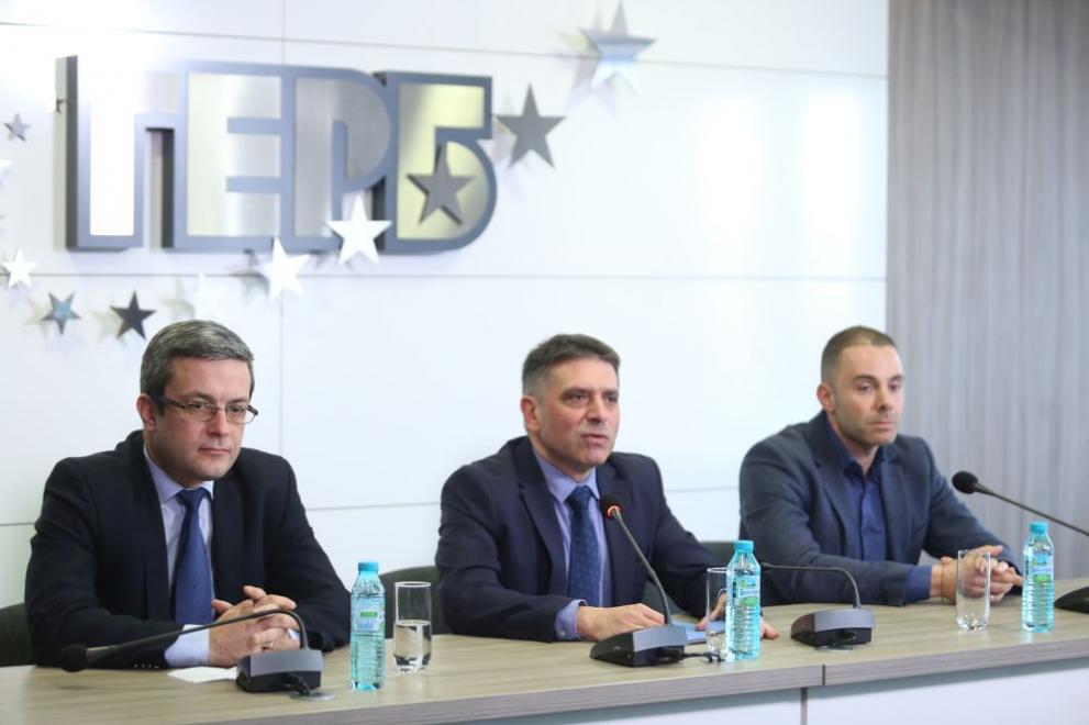 Тома Биков, Данаил Кирилов и Александър Ненков дадоха пресконференция в централата на ГЕРБ