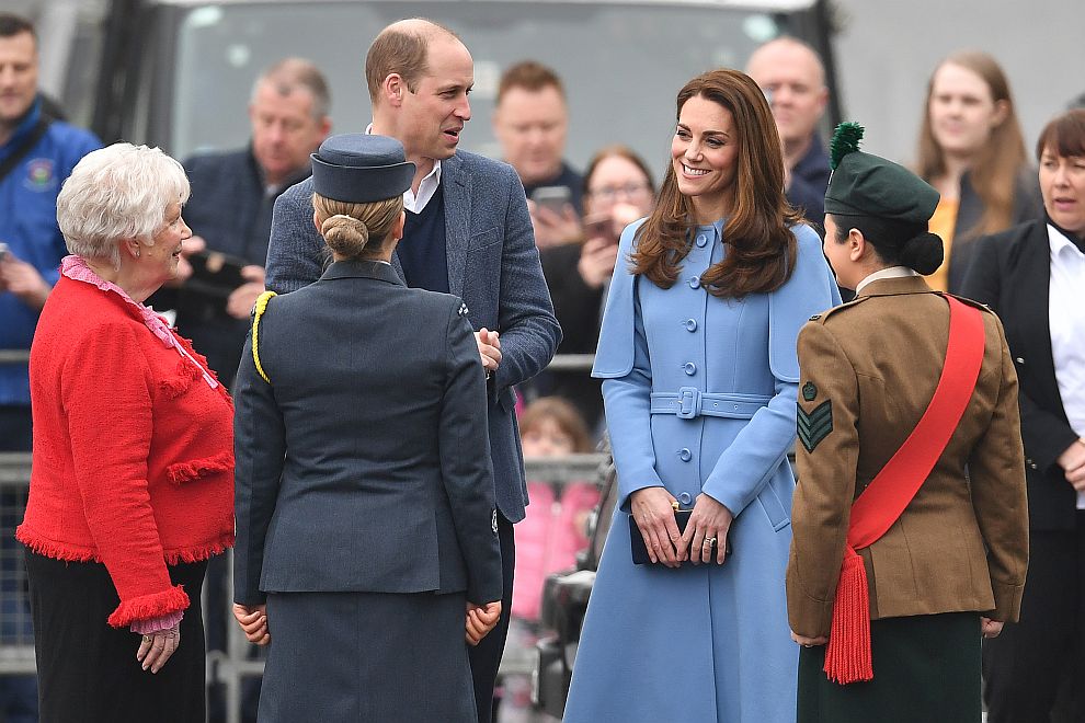 Принц Уилям и херцогиня Катрин на посещение в Северна Ирландия