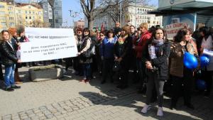 Медицински сестри в цялата страна излязоха на протест