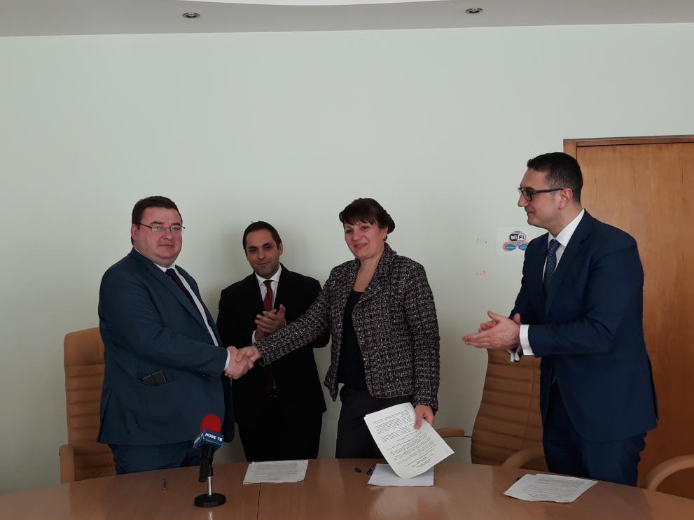 Община Свищов подписа меморандум за сътрудничество с Българска агенция за инвестиции и „Национална компания индустриални зони“ ЕАД