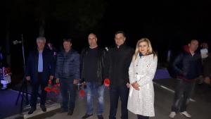 Народните представители Светлана Ангелова и Андриан Райков почетоха националния празник