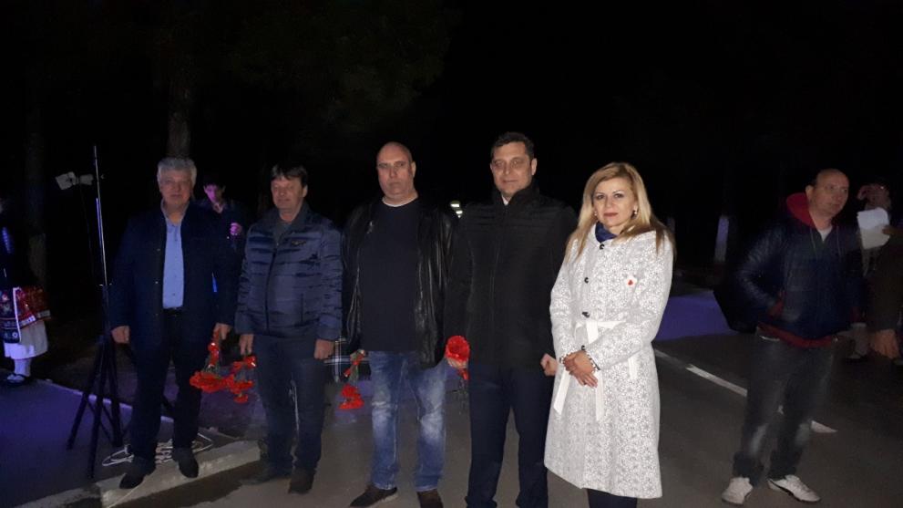 Народните представители Светлана Ангелова и Андриан Райков почетоха националния празник Трети март в Брестовица