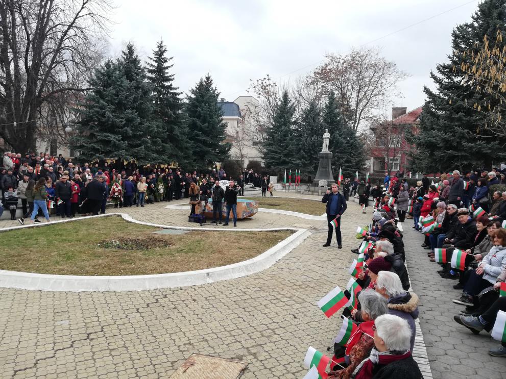 Официалното честване на трети март в Кюстендил
