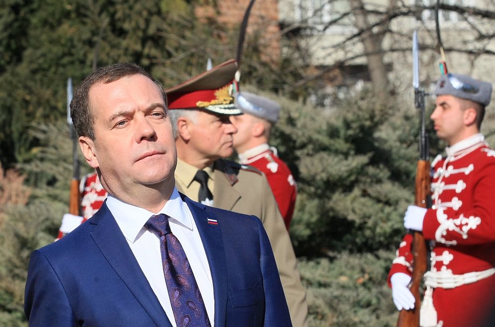 Дмитрий Медведев у нас