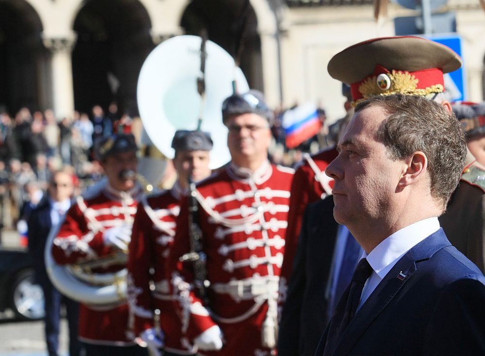 Дмитрий Медведев у нас