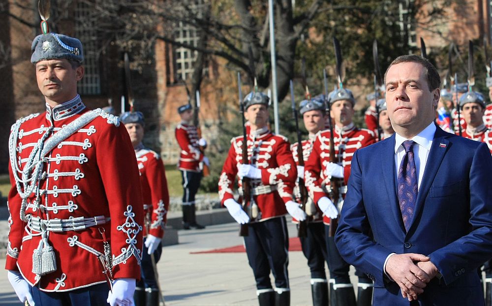 Дмитрий Медведев у нас