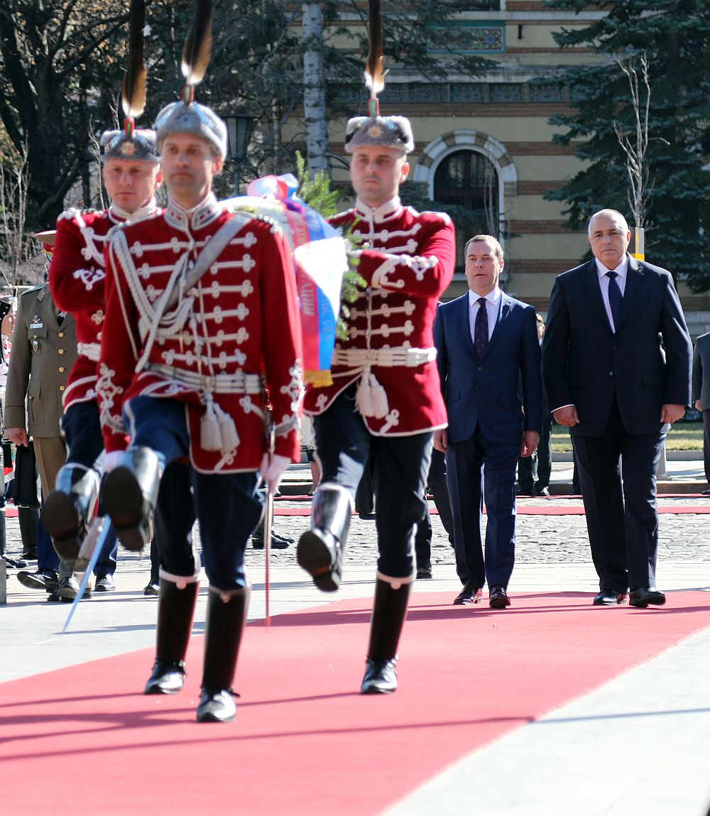 Дмитрий Медведев у нас