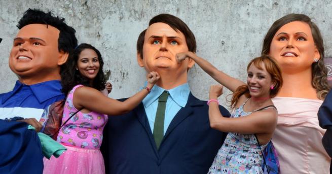 Бразилският президент Жаир Болсонаро предизвика възмущение сред сънародниците си след