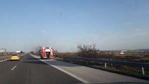 пожар магистрала пожарна