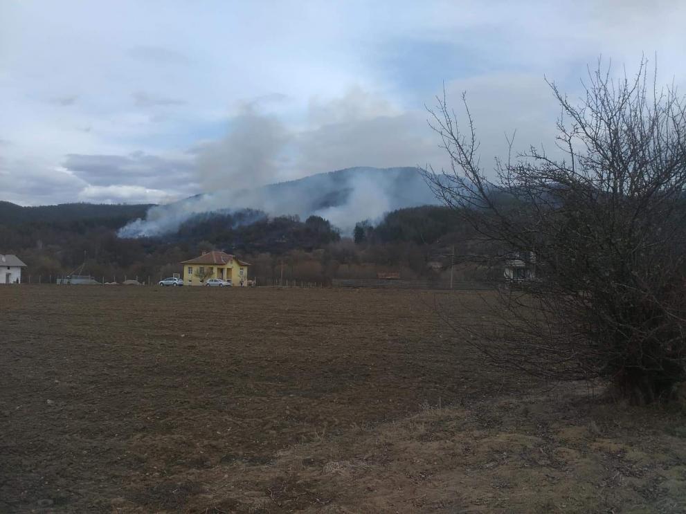 Пожар в село Ръсово