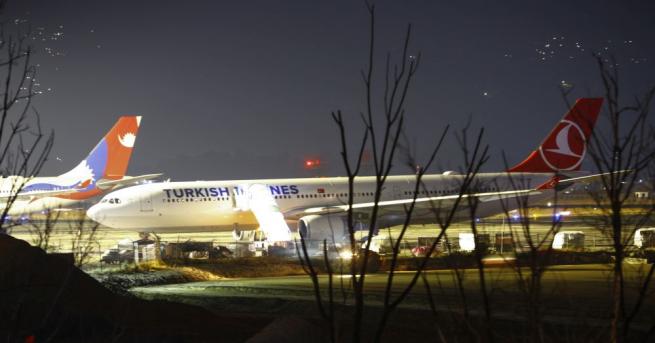 Самолет на Търкиш еърлайнс изпълняващ полет от Истанбул кацна успешно