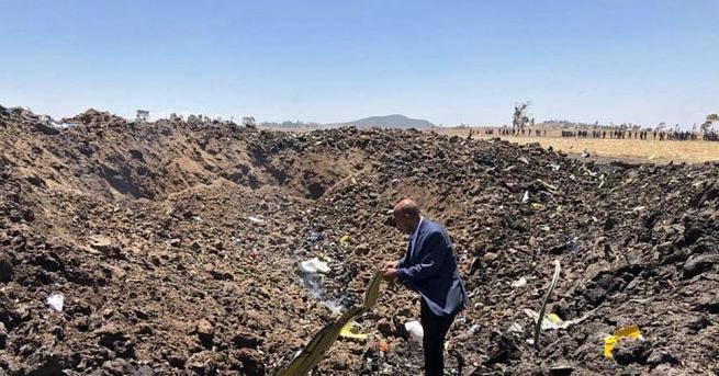 Говорител на авиокомпания Етиопиън еърлайнс съобщи че сред 157 те жертви