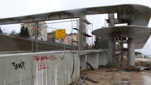 Новата пасарелка на Кея също стана обект на вандализъм
