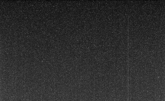 Това е последната снимка и каквито и да е данни, които пристигат от марсохода Opportunity на 10-ти юни 2018 г. Снимката не е цяла, защото комуникацията прекъсва.