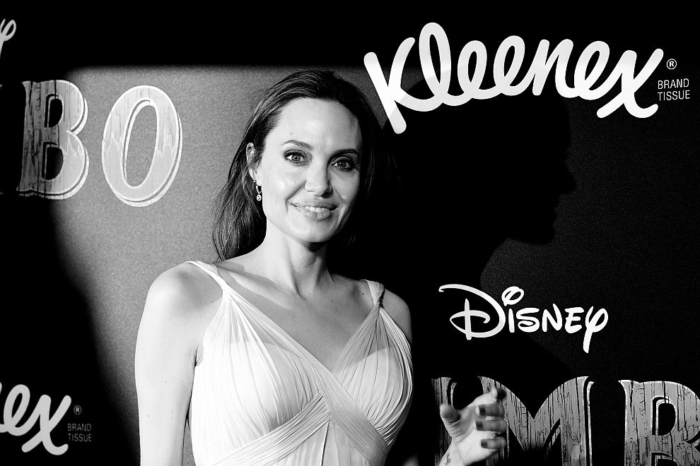 Анджелина Джоли на световната премиера на „Дъмбо“ в Лос Анджелис