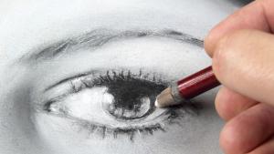 художник око ръка рисуване