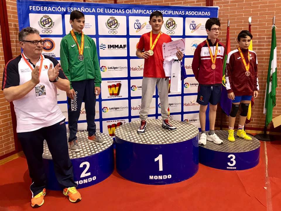 Млад борец, подготвял се и в Разград, стана шампион на Испания