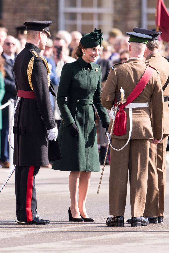 Британският принц Уилям и съпругата му, херцогинята на Кембридж Катрин, отбелязаха Деня на Свети Патрик в Лондон