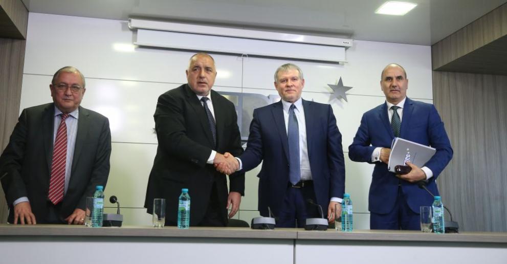  Ръководството на ГЕРБ се среща с представители и на Съюз на демократичните сили 