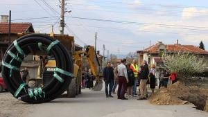Строят топлопроводи до обществени сгради в Община Септември
