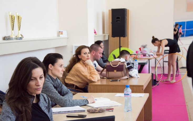 Илиана Раева посети последната тренировка на грациите в зала 