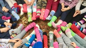 шарени чорапи