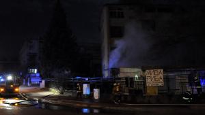 пожар в рибен ресторант в Хасково