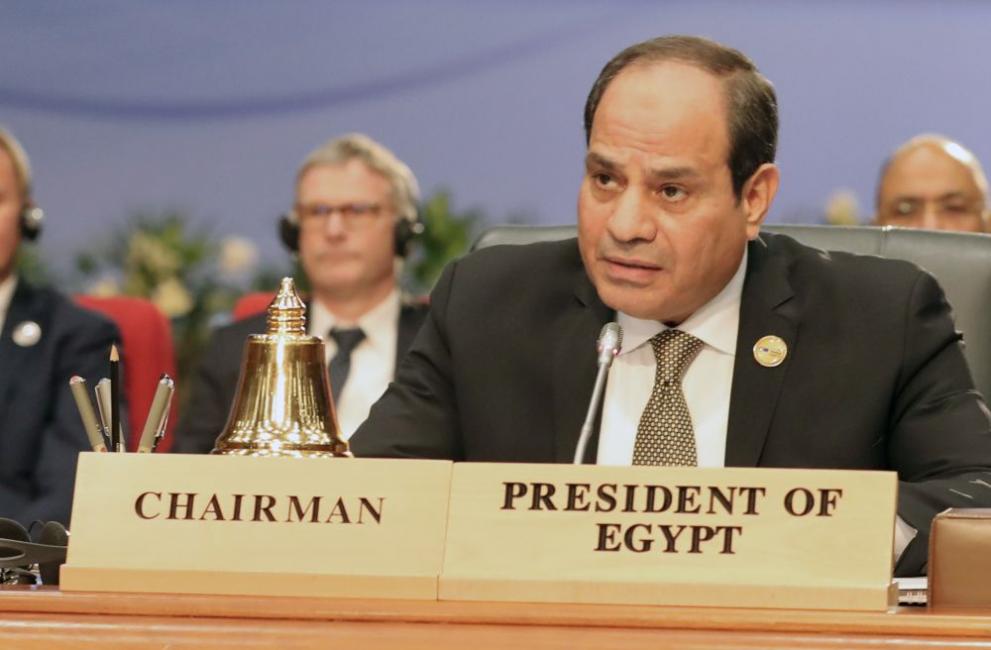 Президентът на Египет Абдел Фатах Ас-Сиси