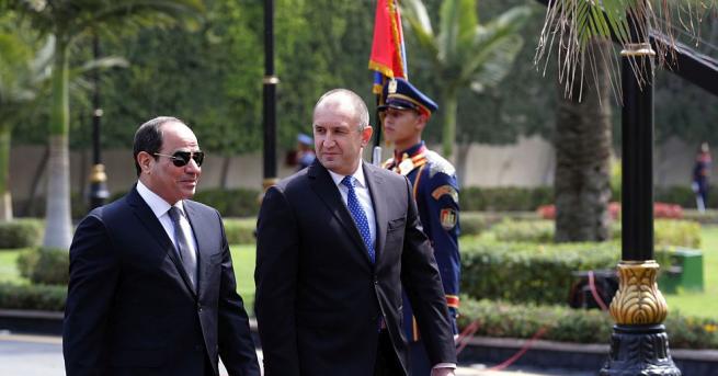 Президентът Румен Радев се срещна с египетския държавен глава Абдел