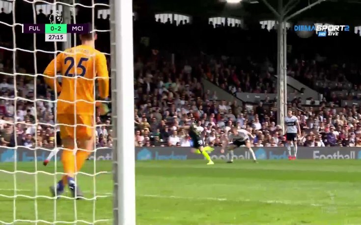 Агуеро вкара втори гол за Сити срещу Фулъм