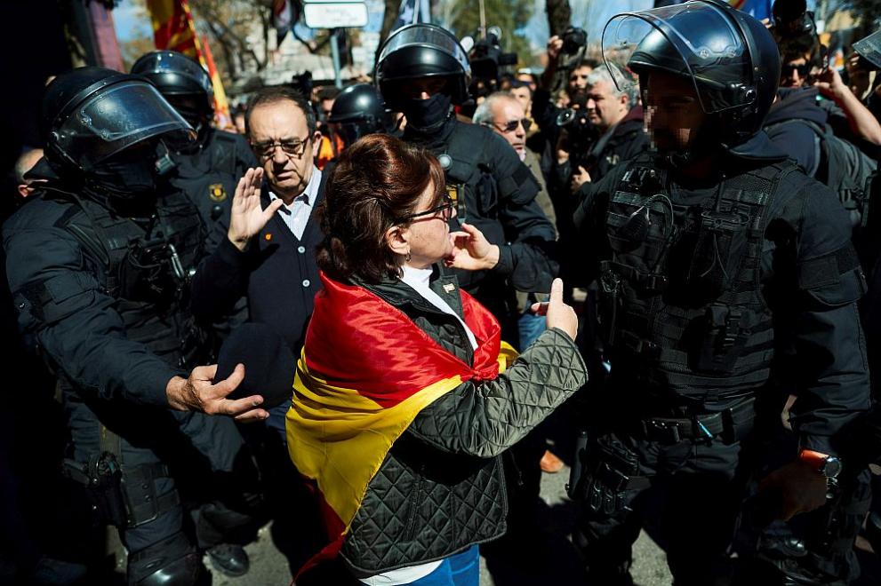 Барселона протест